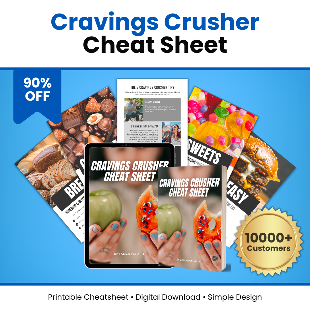 Cravings Crusher Cheat Sheet | Stop Cravings Fast & Naturally