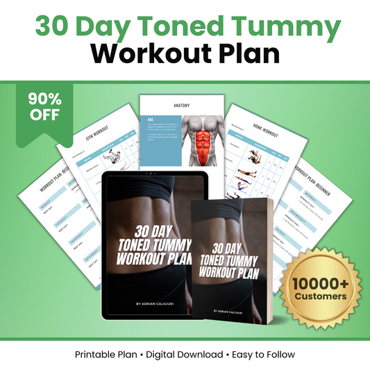 30 Day Toned Tummy Workout Plan